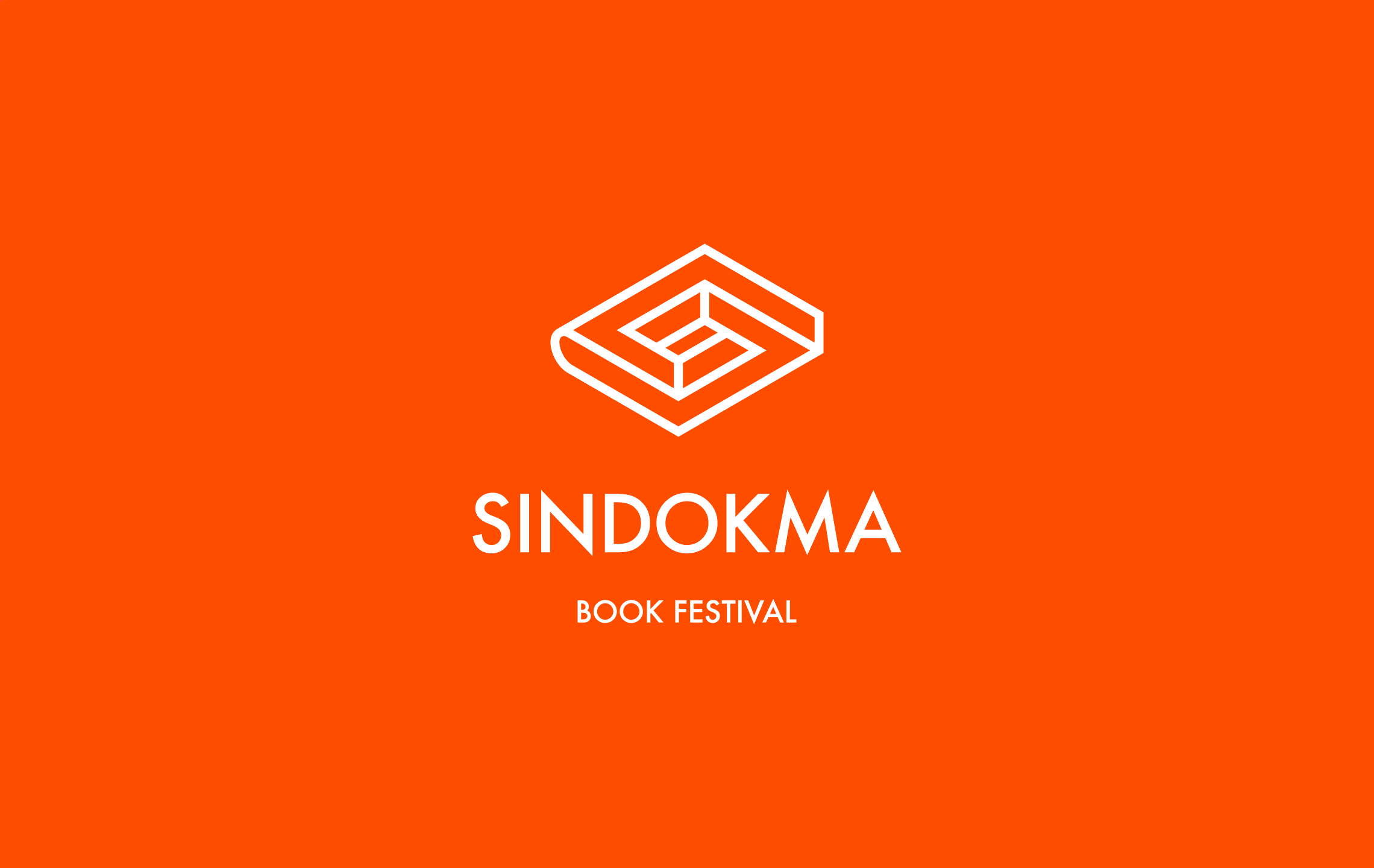 Logo for the book festival Sindokma
